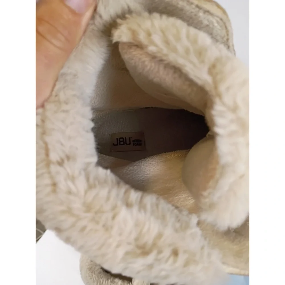 Winter Gorpcore JBU Women 12M Tan Antonio WaterproofJBU Faux Fur Boots
